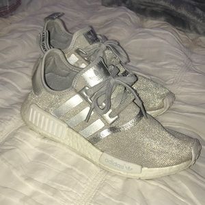 Matte Silver Adidas NMD